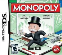 Monopoly & Boggle & Yahtzee & Battleship PAL Nintendo DS  box art